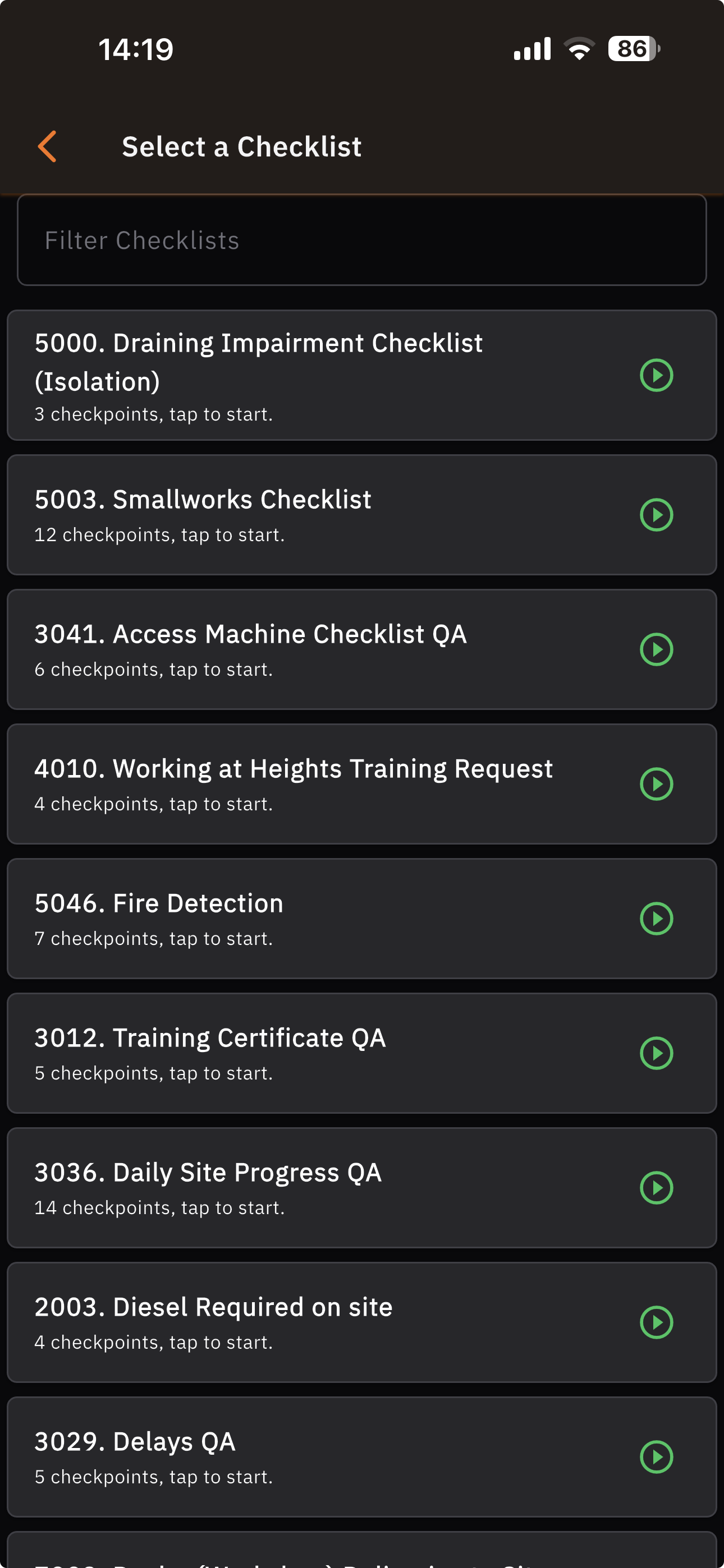 Inspeckta app